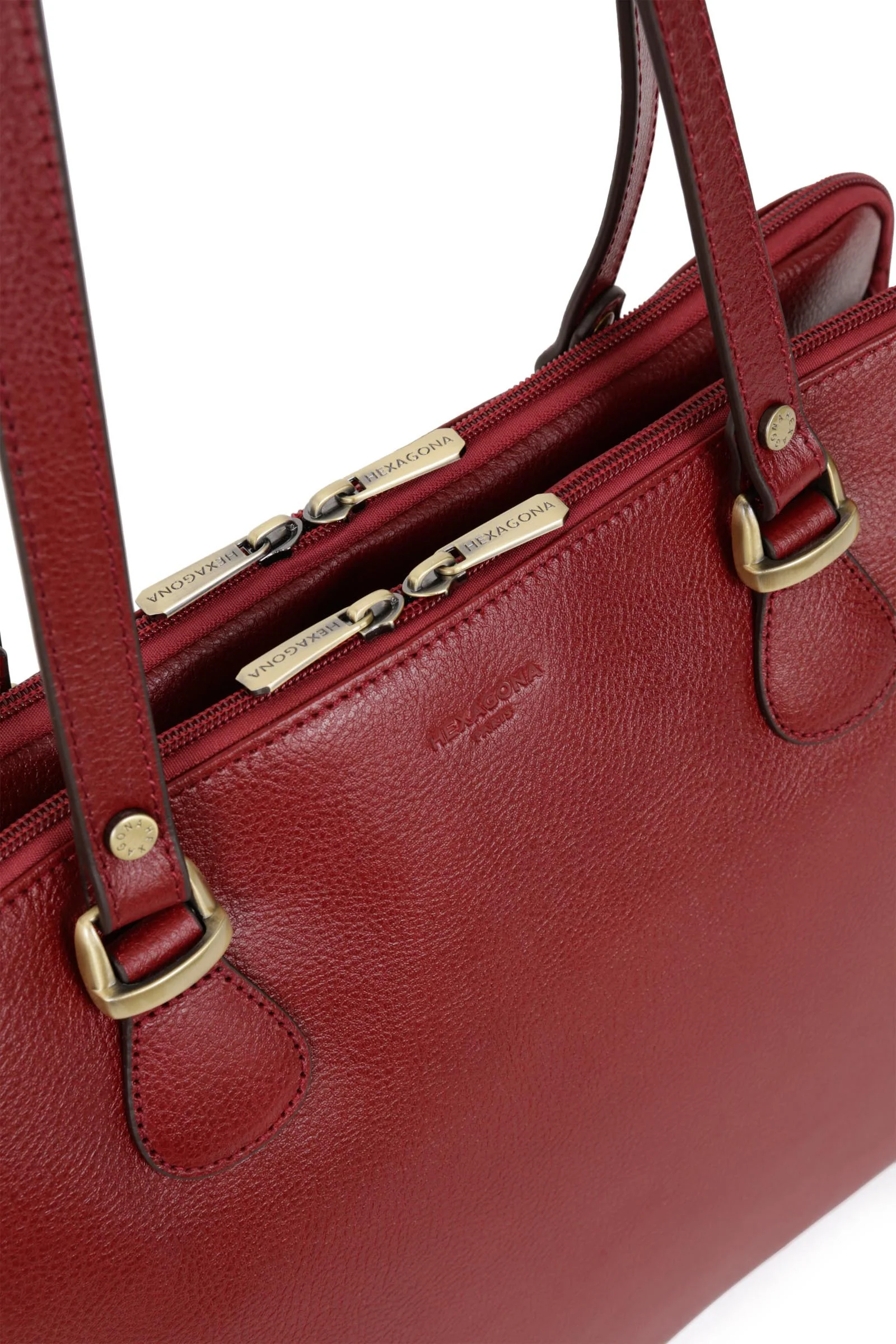 Sac porté épaule 2 anses - Tablette & A4 - Cuir - Image 23