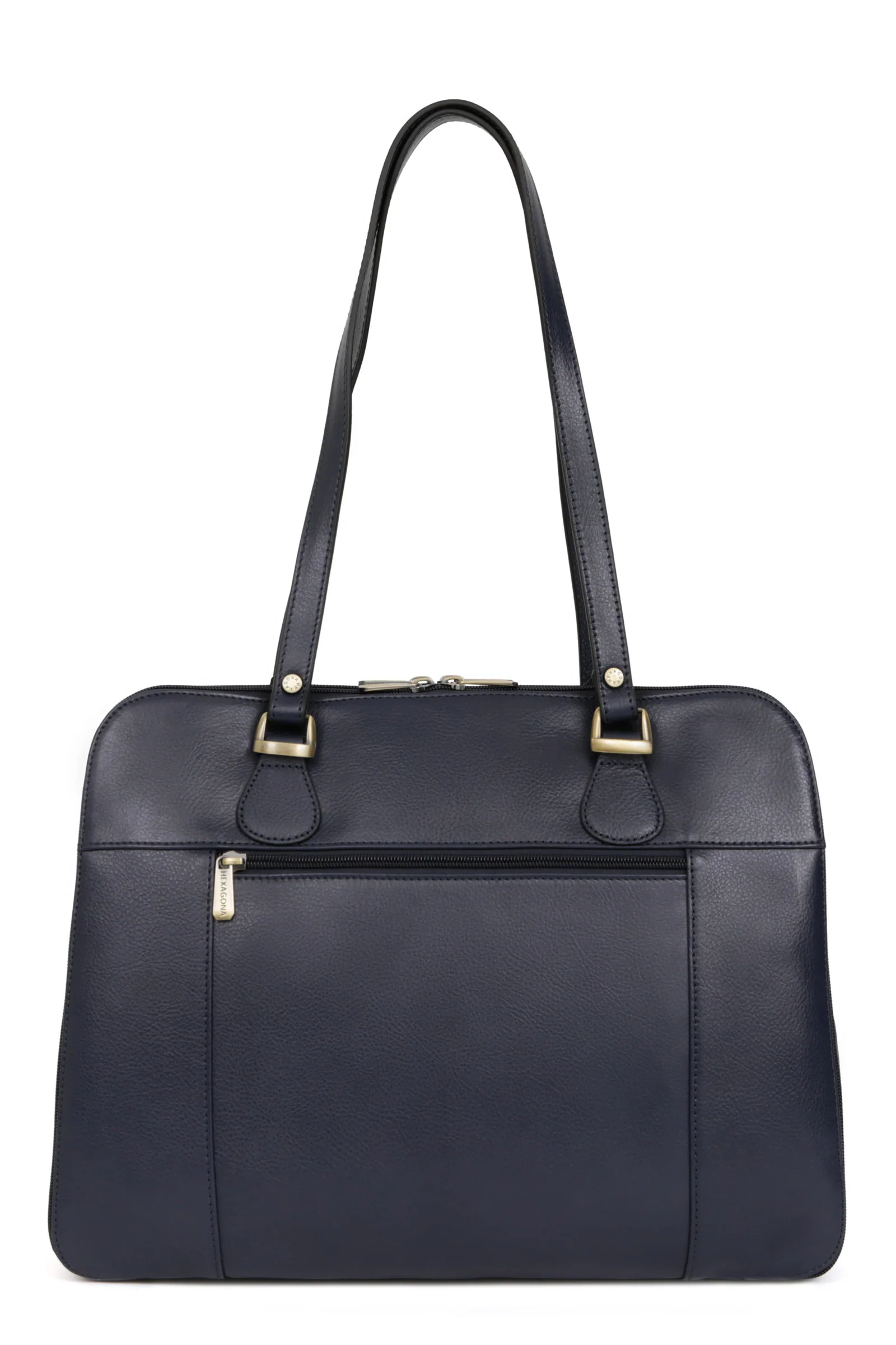 Sac porté épaule 2 anses - Tablette & A4 - Cuir - Image 4