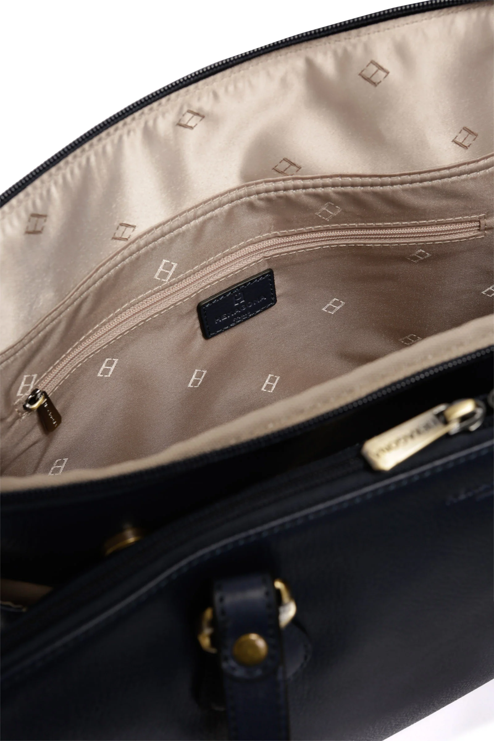 Sac porté épaule 2 anses - Tablette & A4 - Cuir - Image 6