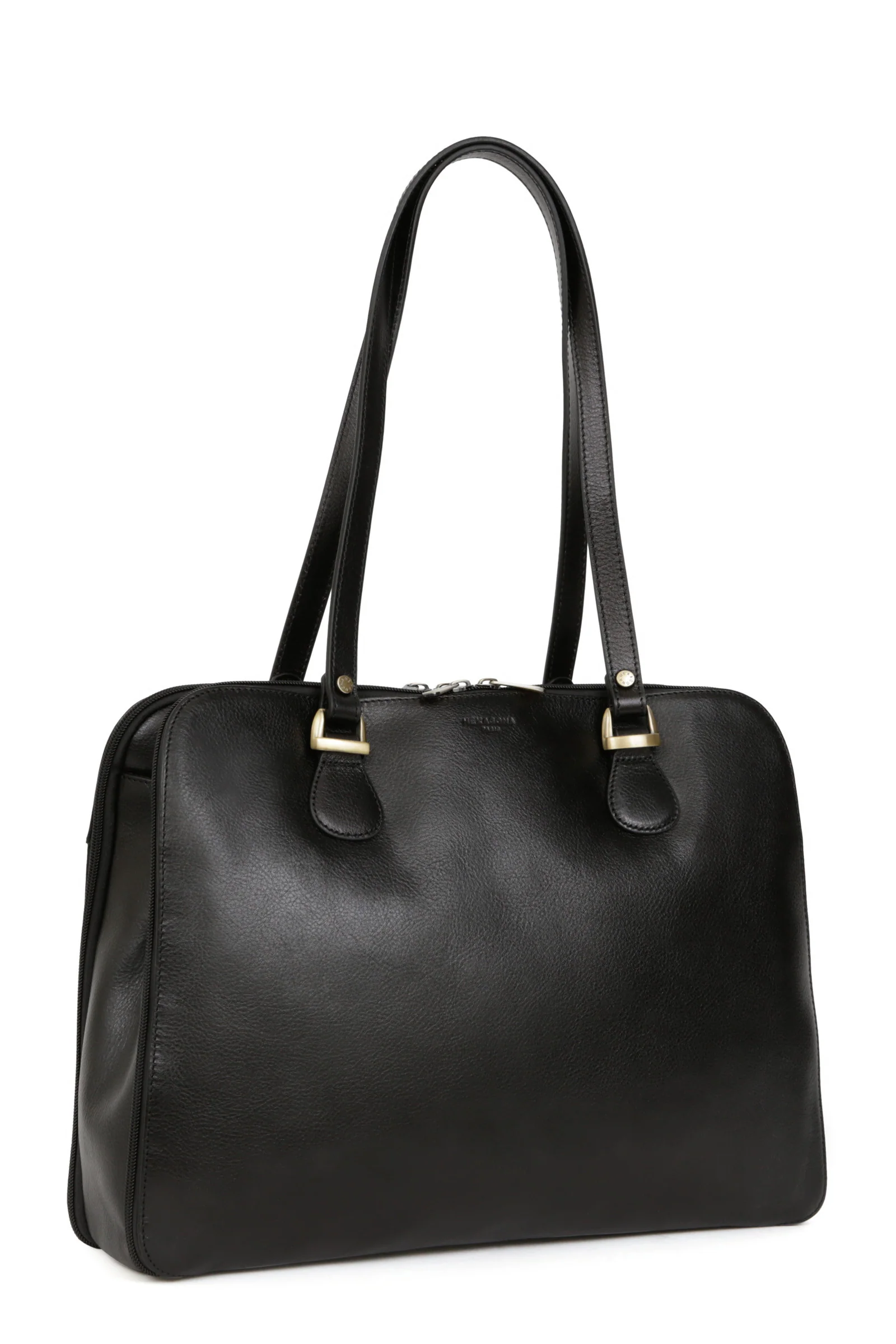 Sac porté épaule 2 anses - Tablette & A4 - Cuir - Image 9