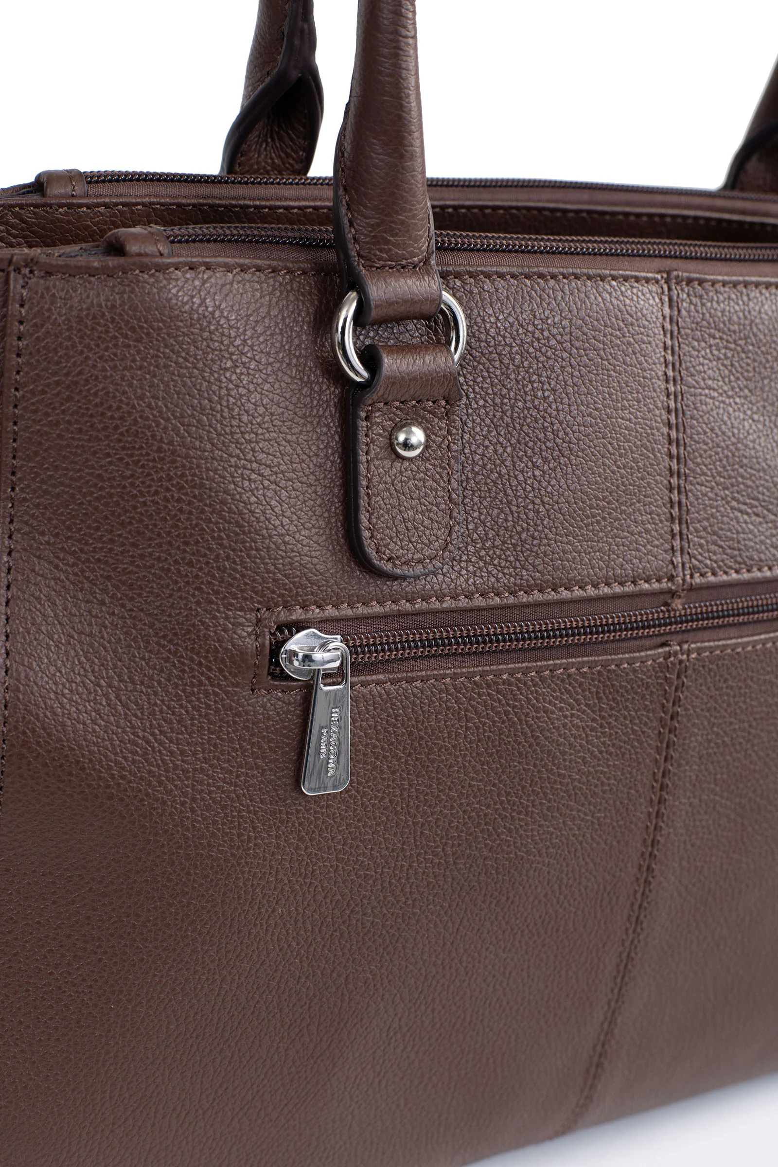 Sac porté main 2 poignées - A4 - Cuir - Image 59