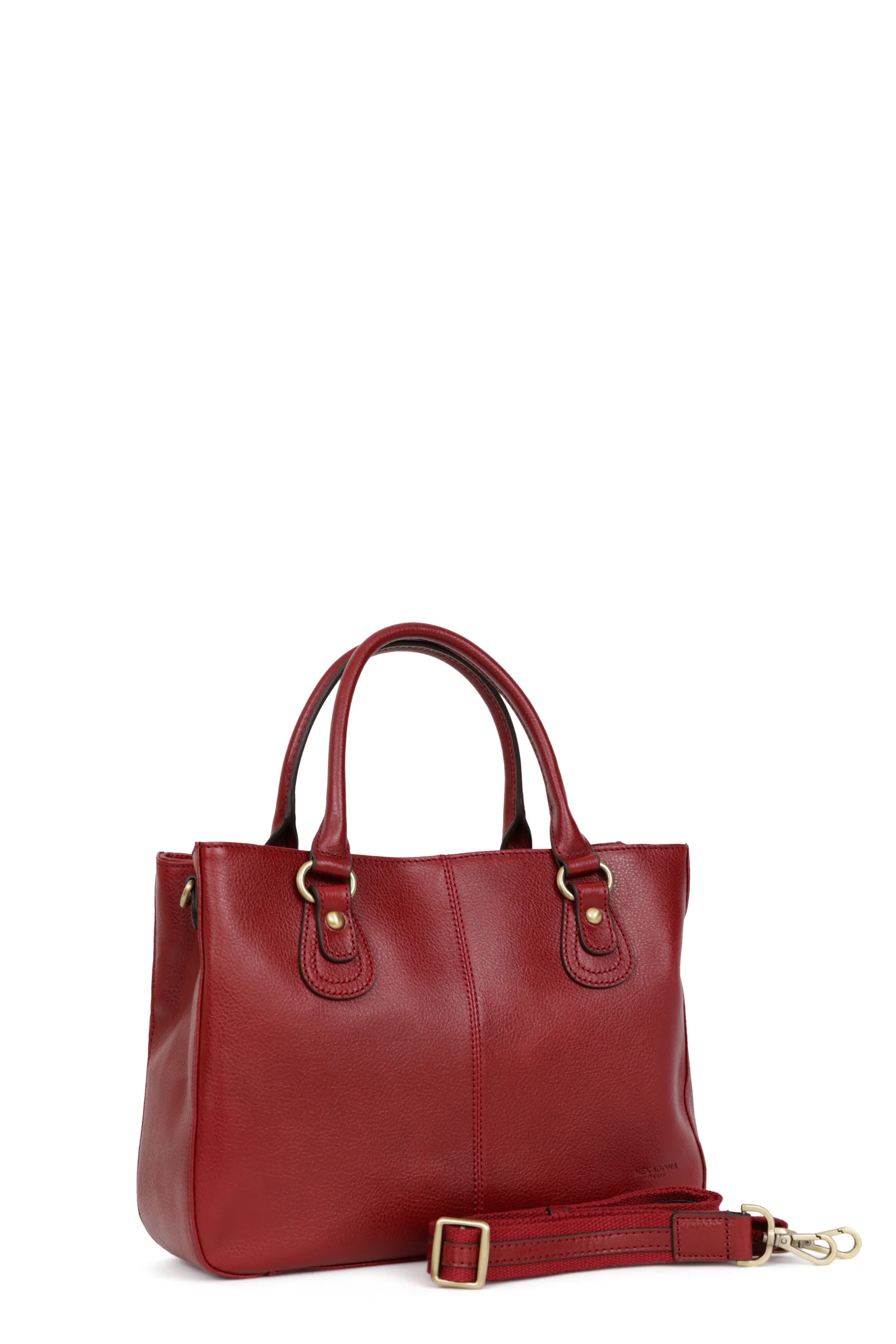 Sac porté main 2 poignées - Cuir - Image 15