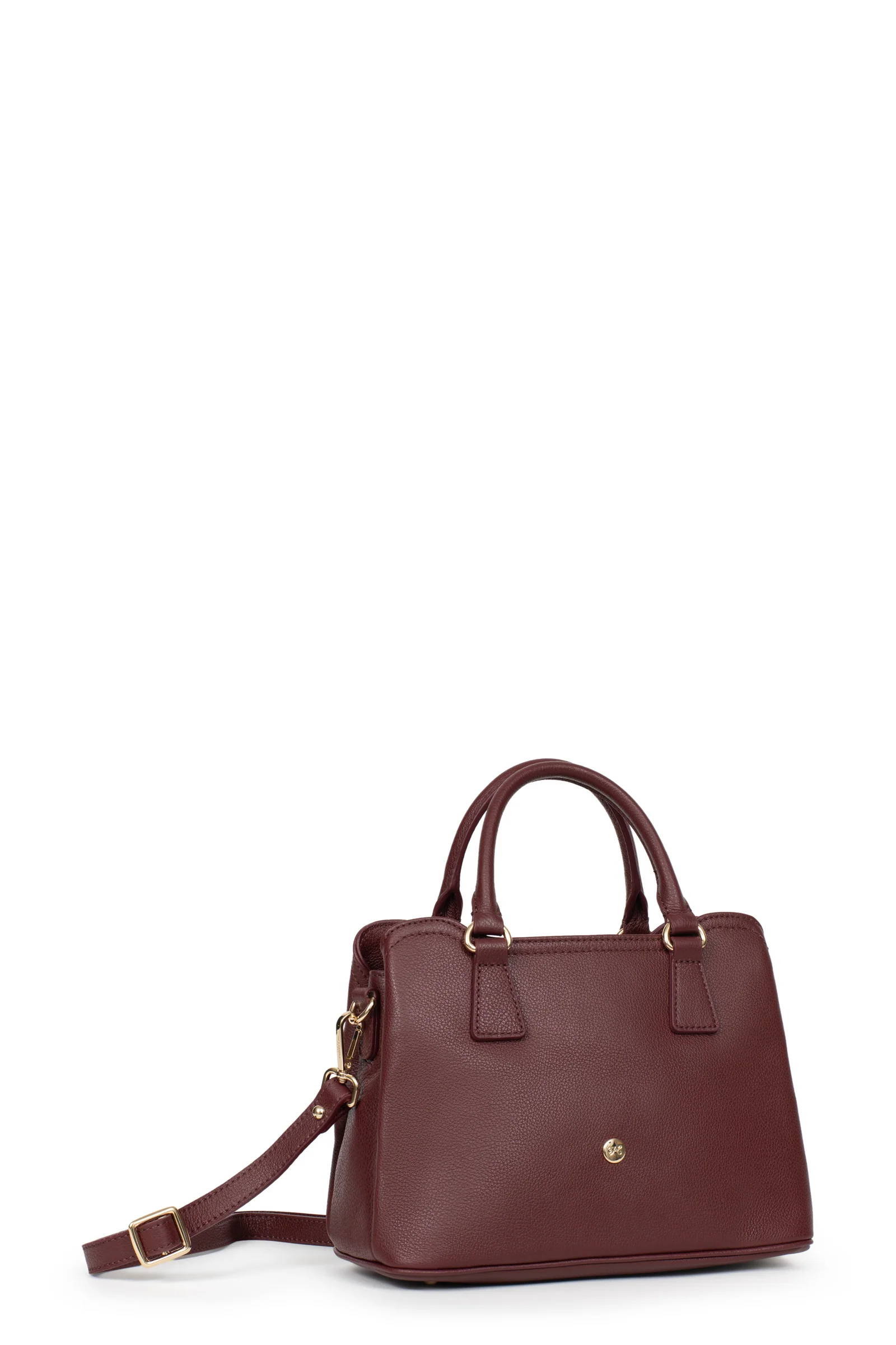 Sac porté main 2 poignées - Cuir - Image 3
