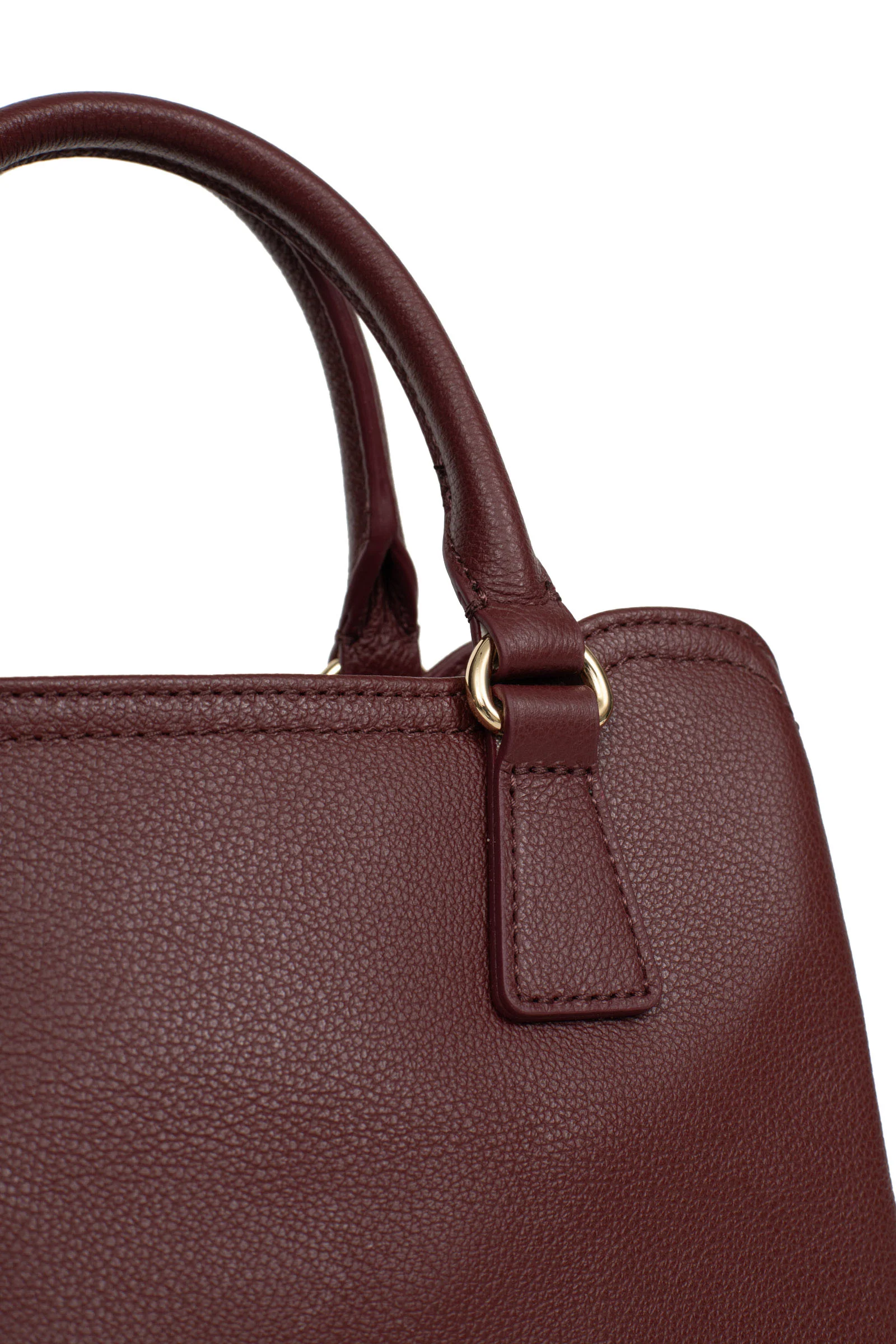 Sac porté main 2 poignées - Cuir - Image 5