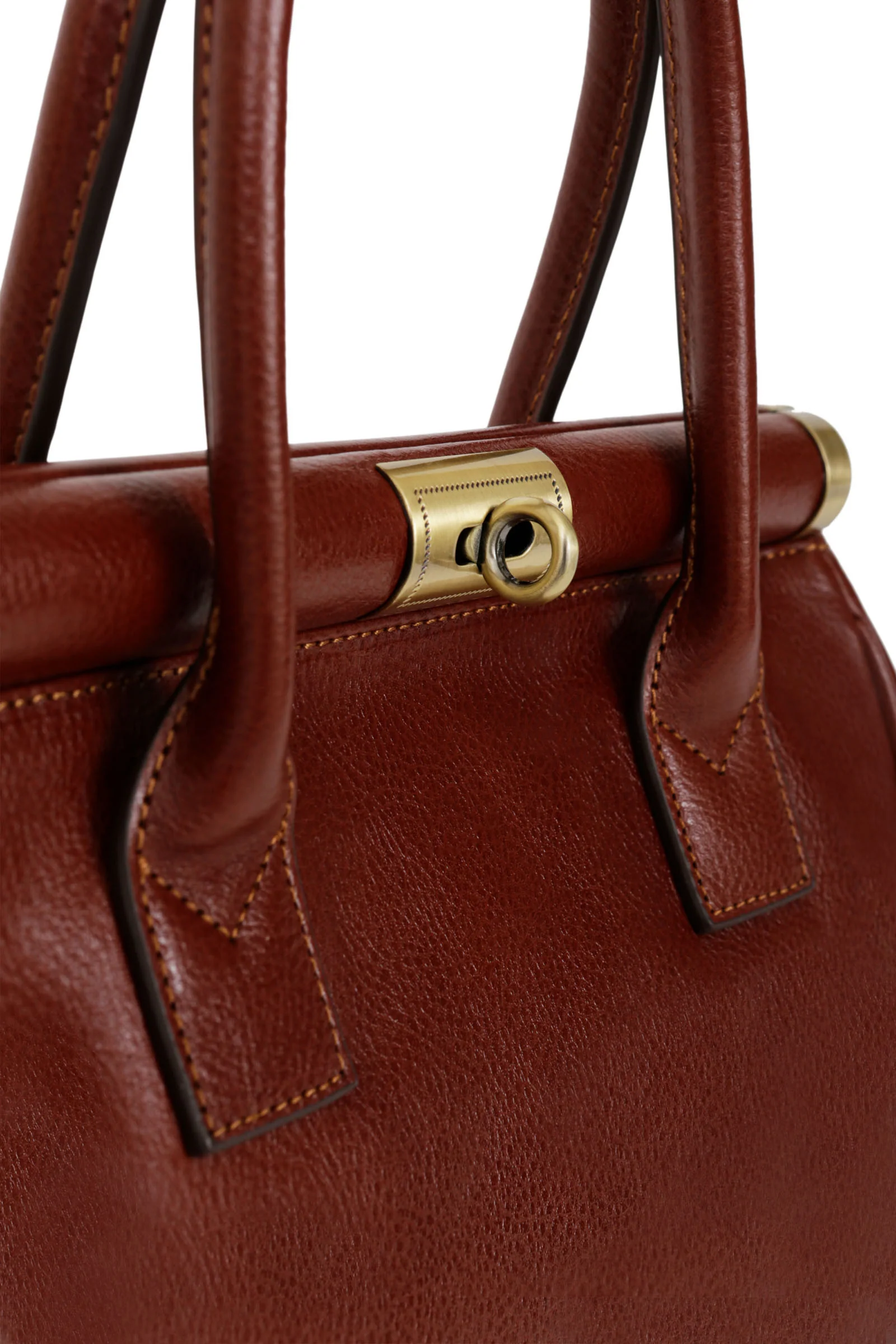 Sac porté main 2 poignées - Cuir - Image 17