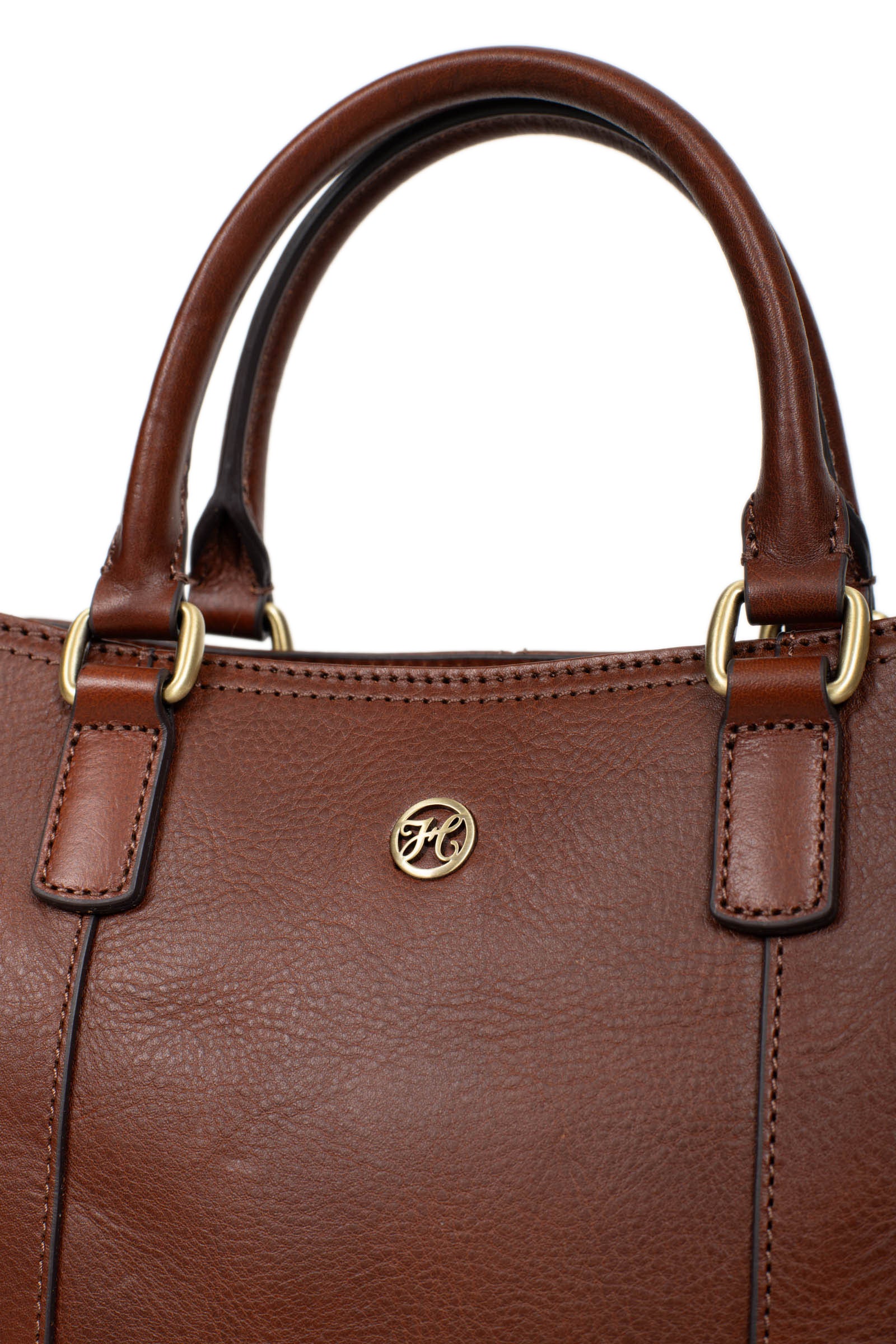 Sac porté main 2 poignées - Cuir - Image 9