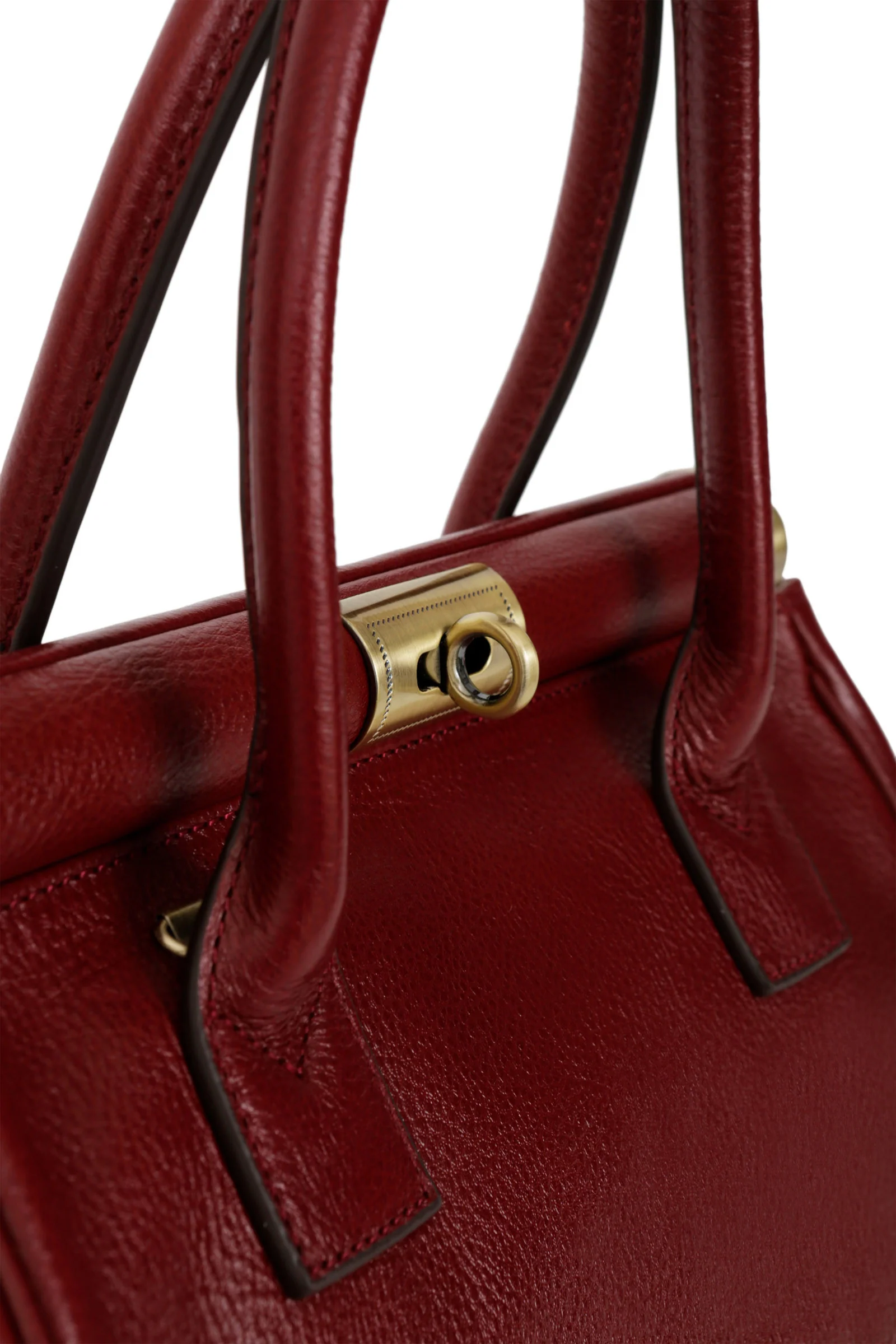 Sac porté main 2 poignées - Cuir - Image 23