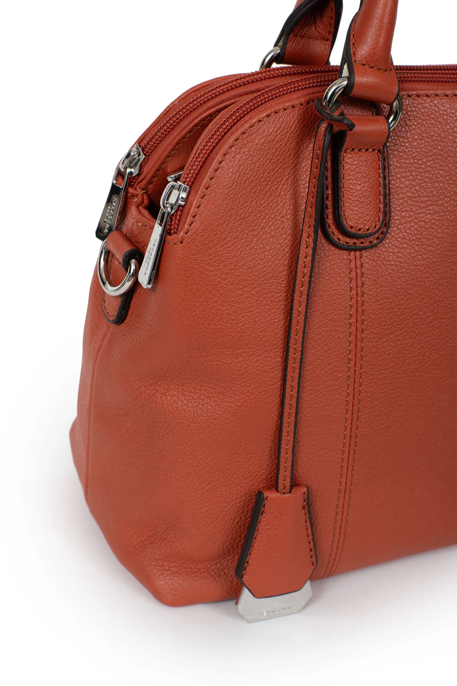 Sac porté main 2 poignées - Cuir - Image 17
