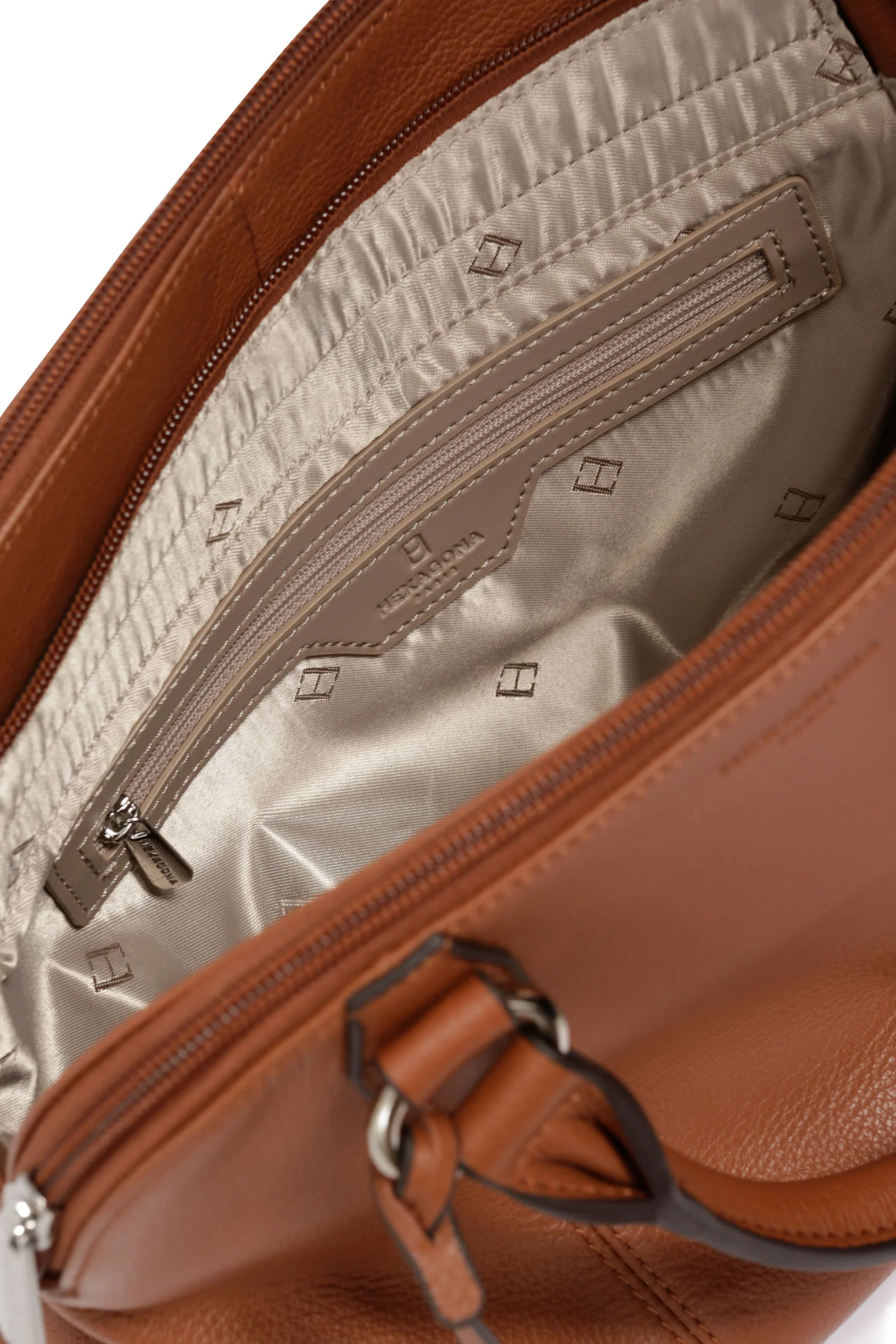 Sac porté main 2 poignées - Cuir - Image 48