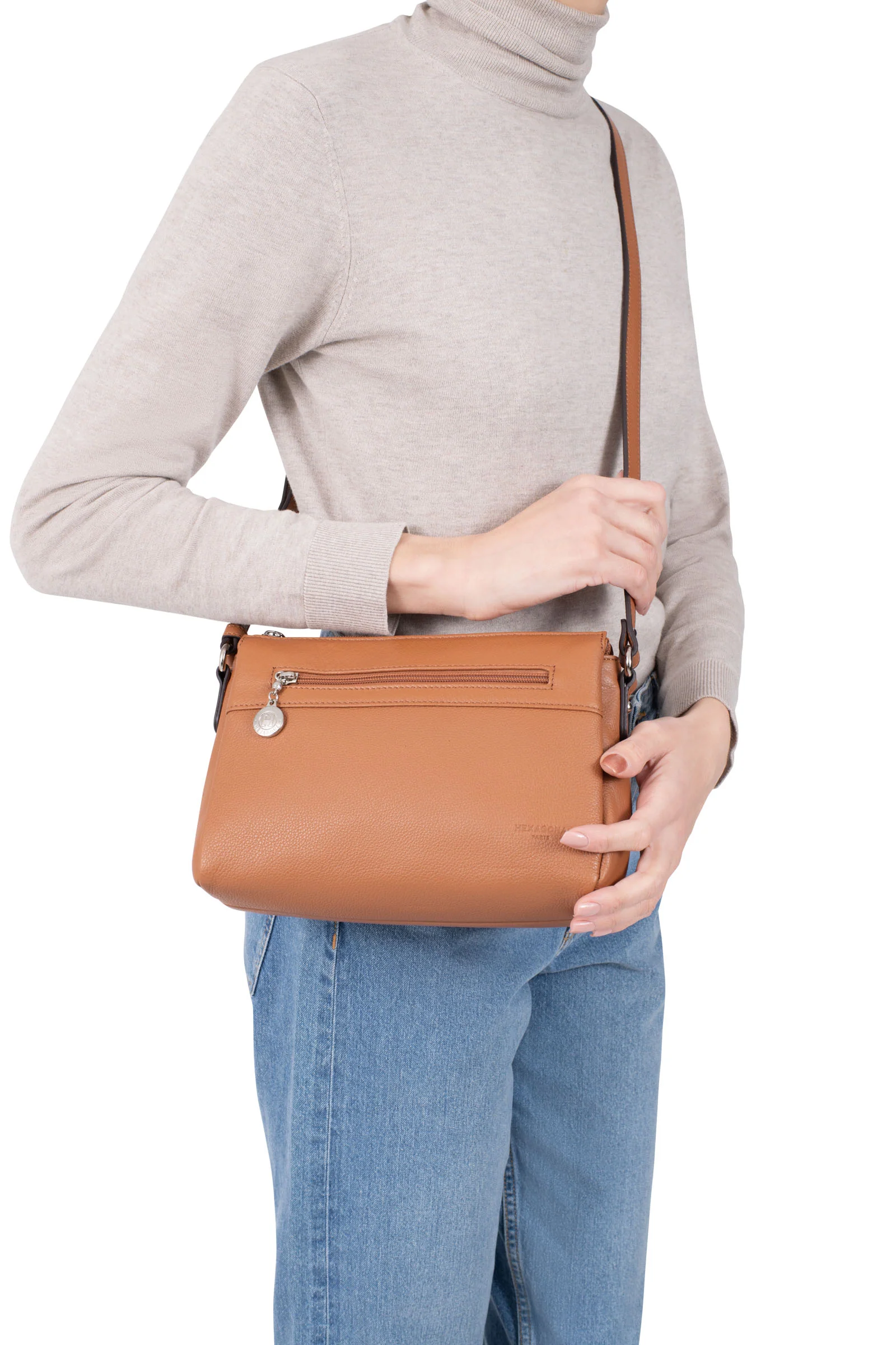 Sac porté travers - Cuir - Image 2