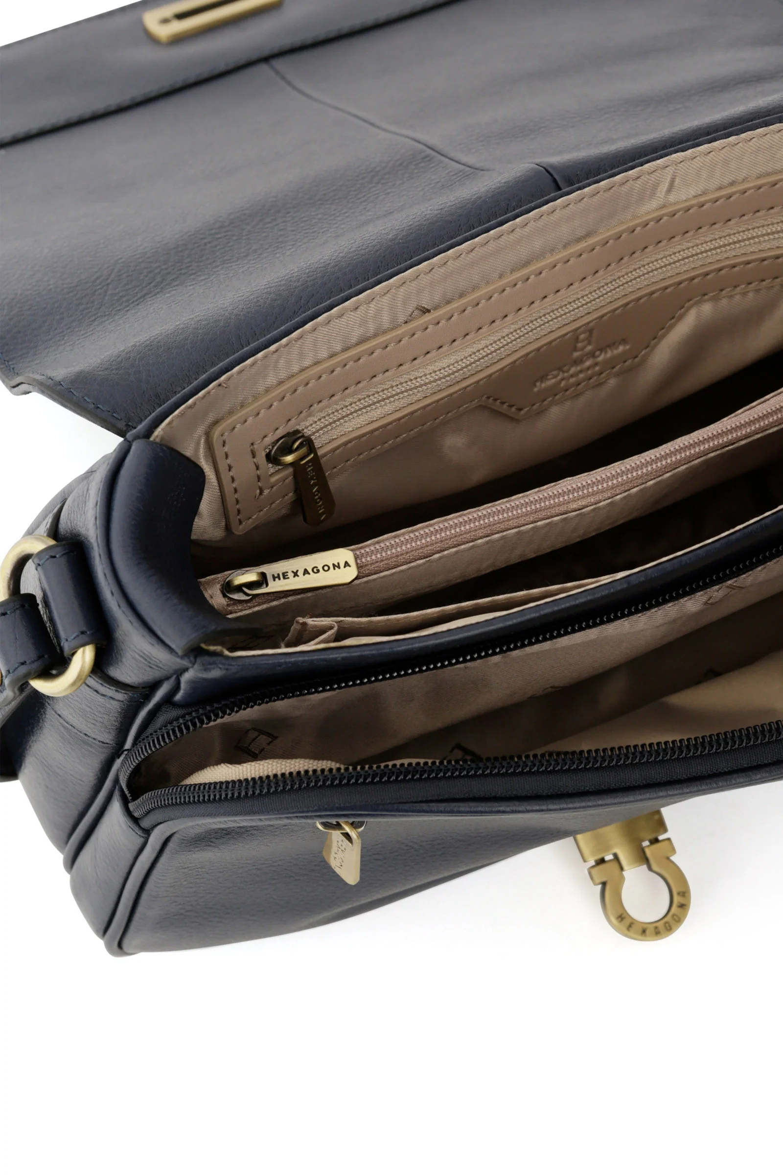 Sac porté travers - Cuir - Image 6