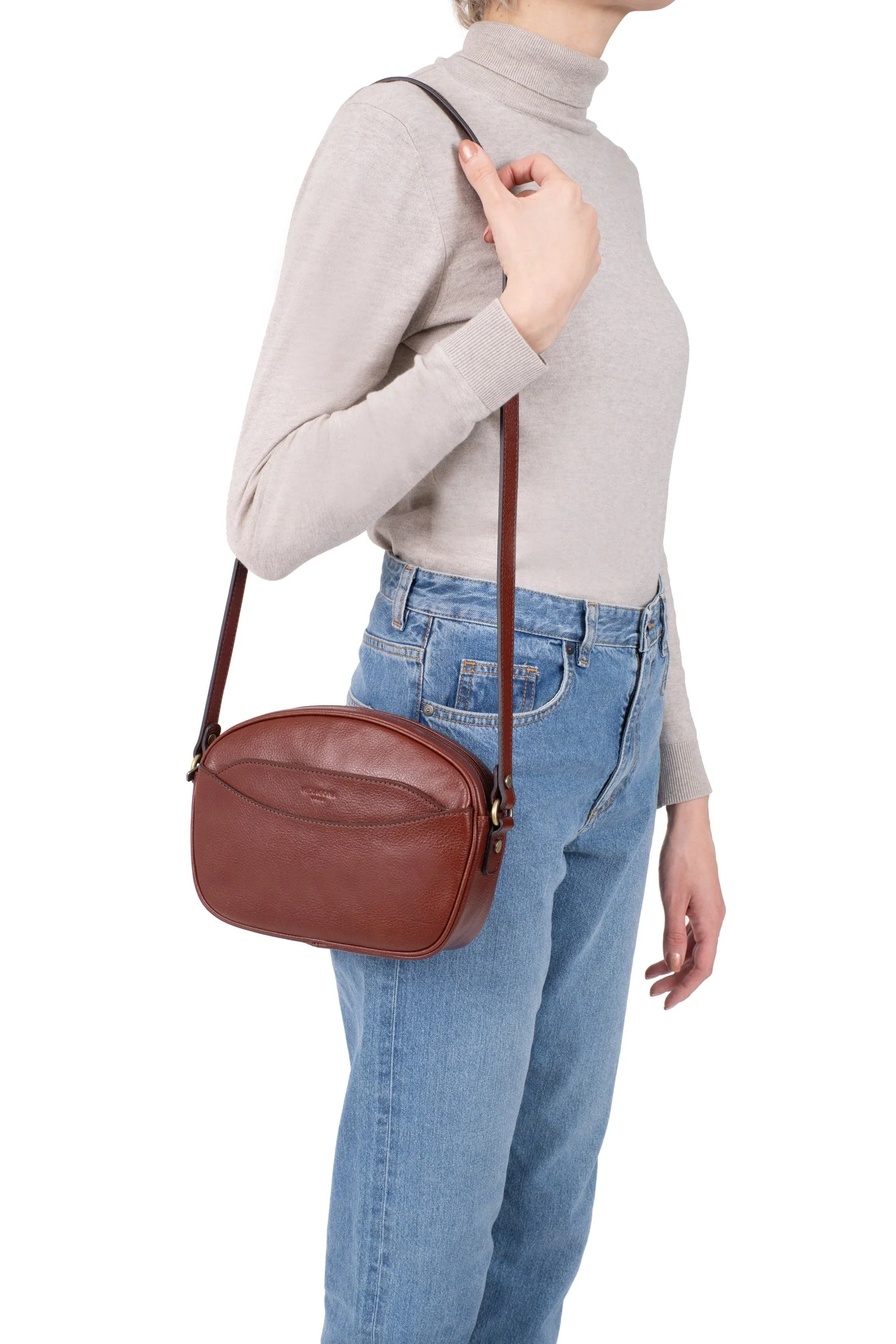 Sac porté travers - Cuir - Image 14