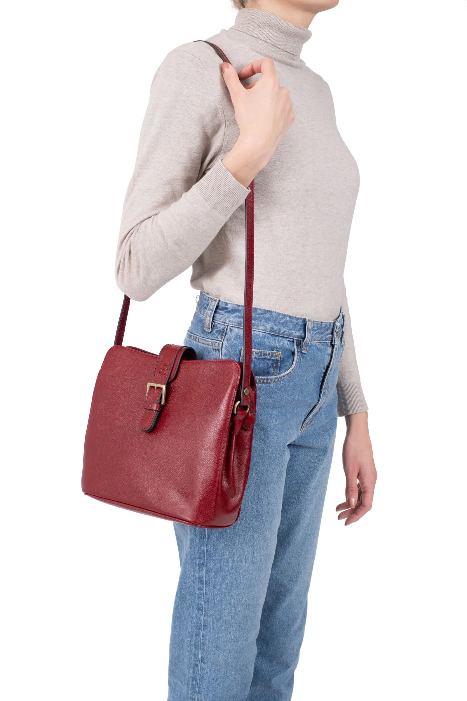 Sac porté travers - Cuir - Image 20