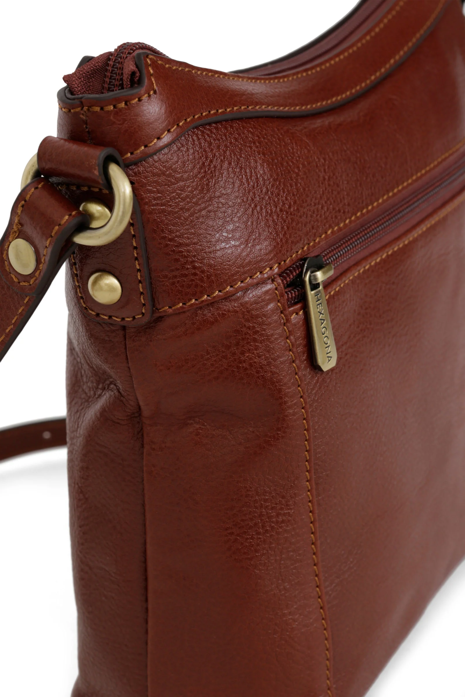 Sac porté travers - Cuir - Image 5