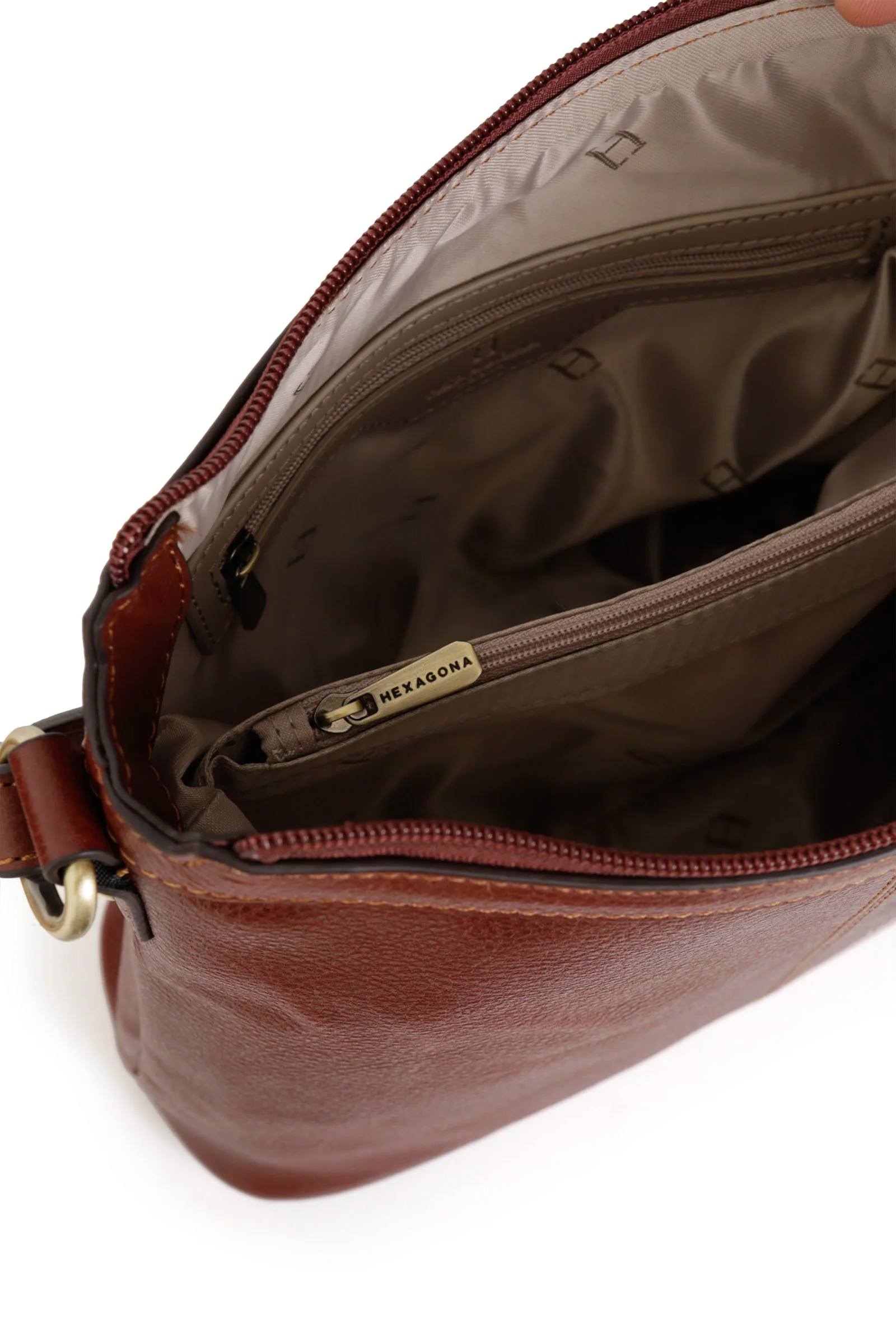 Sac porté travers - Cuir - Image 6