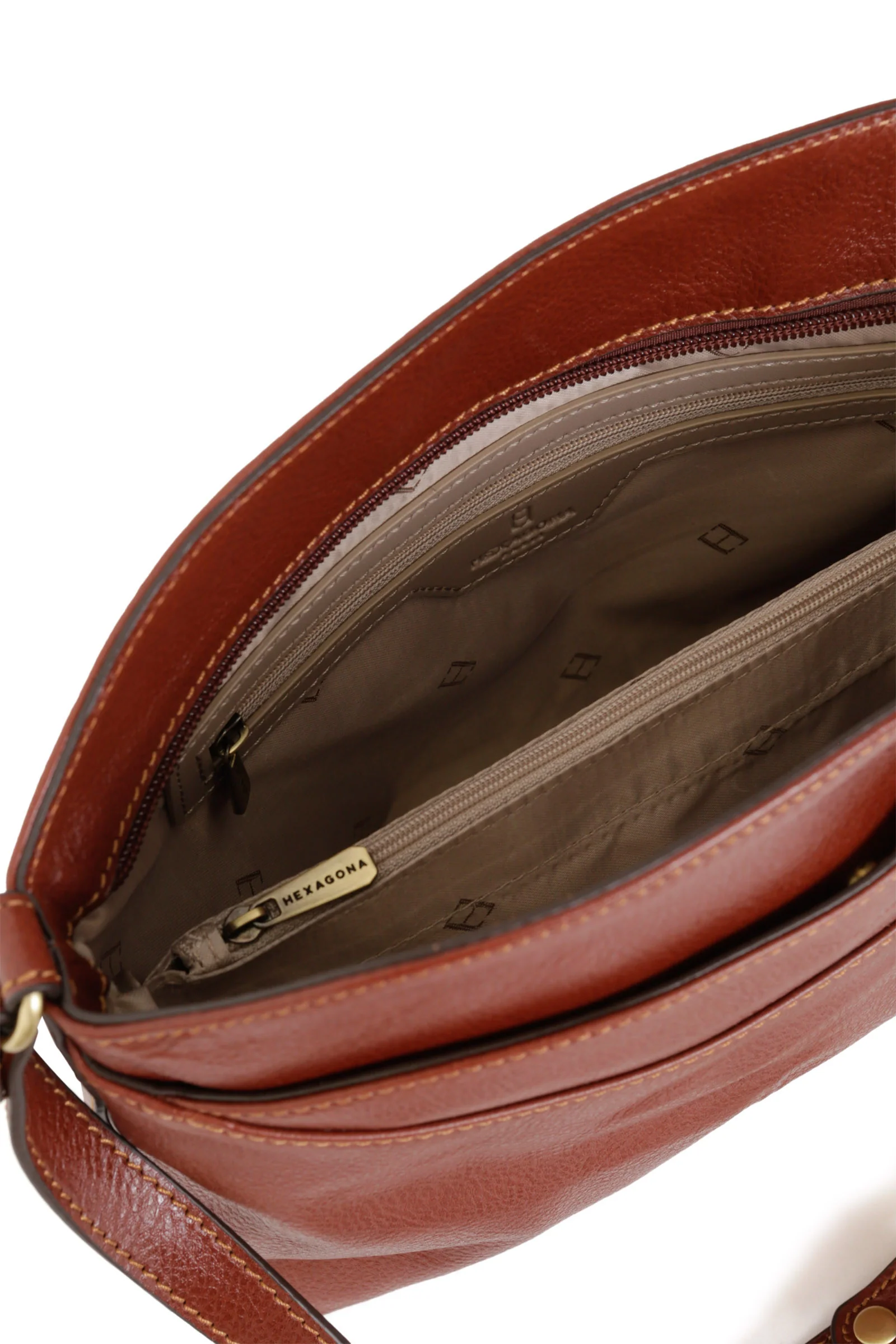 Sac porté travers - Cuir - Image 6