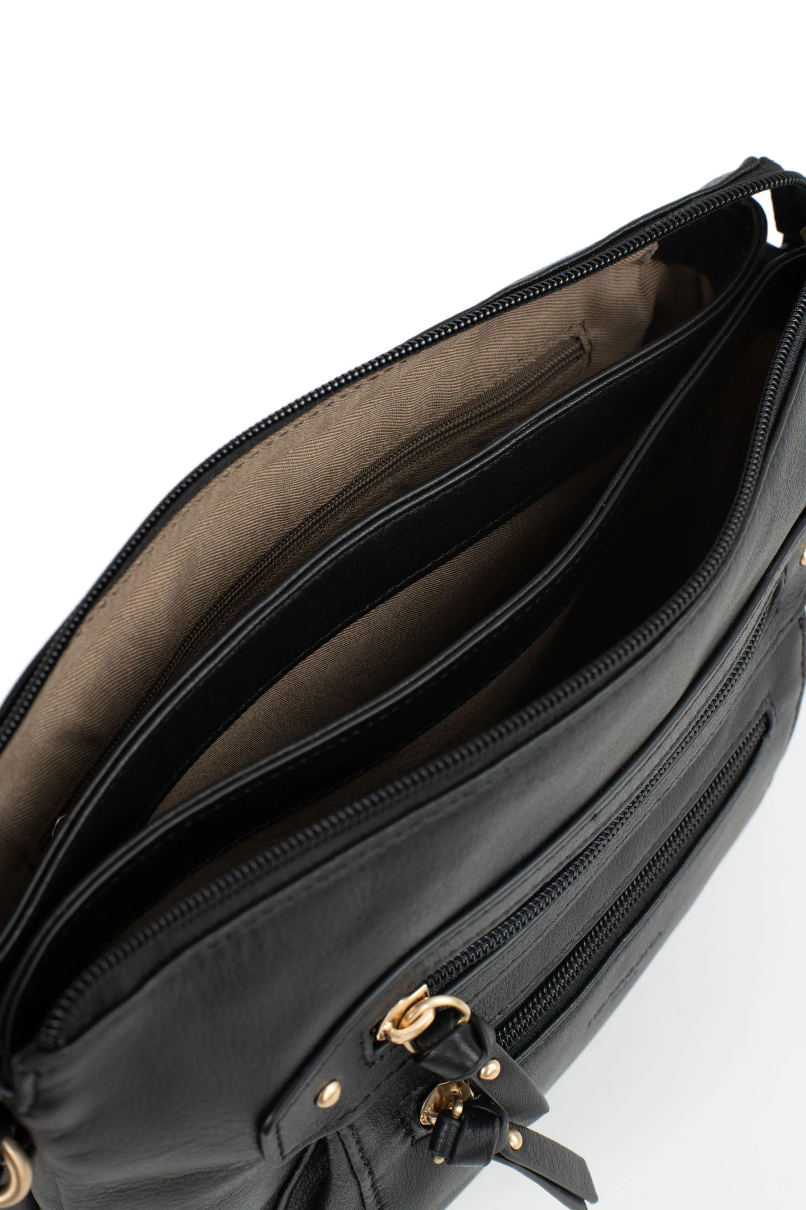 Sac porté travers - Cuir de vachette - Image 6