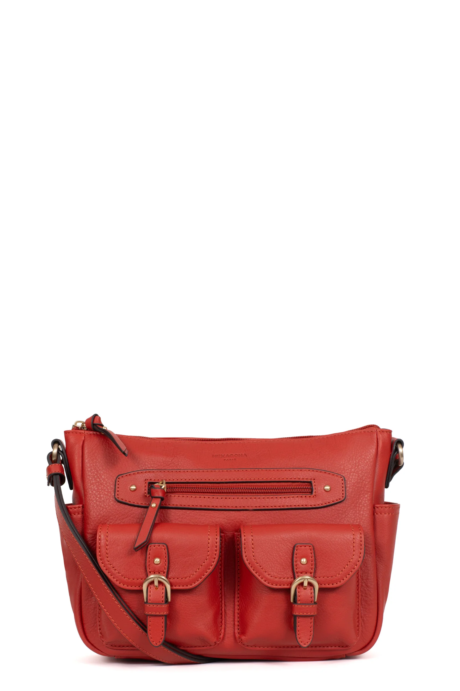 Sac porté travers - Cuir de vachette - Image 7