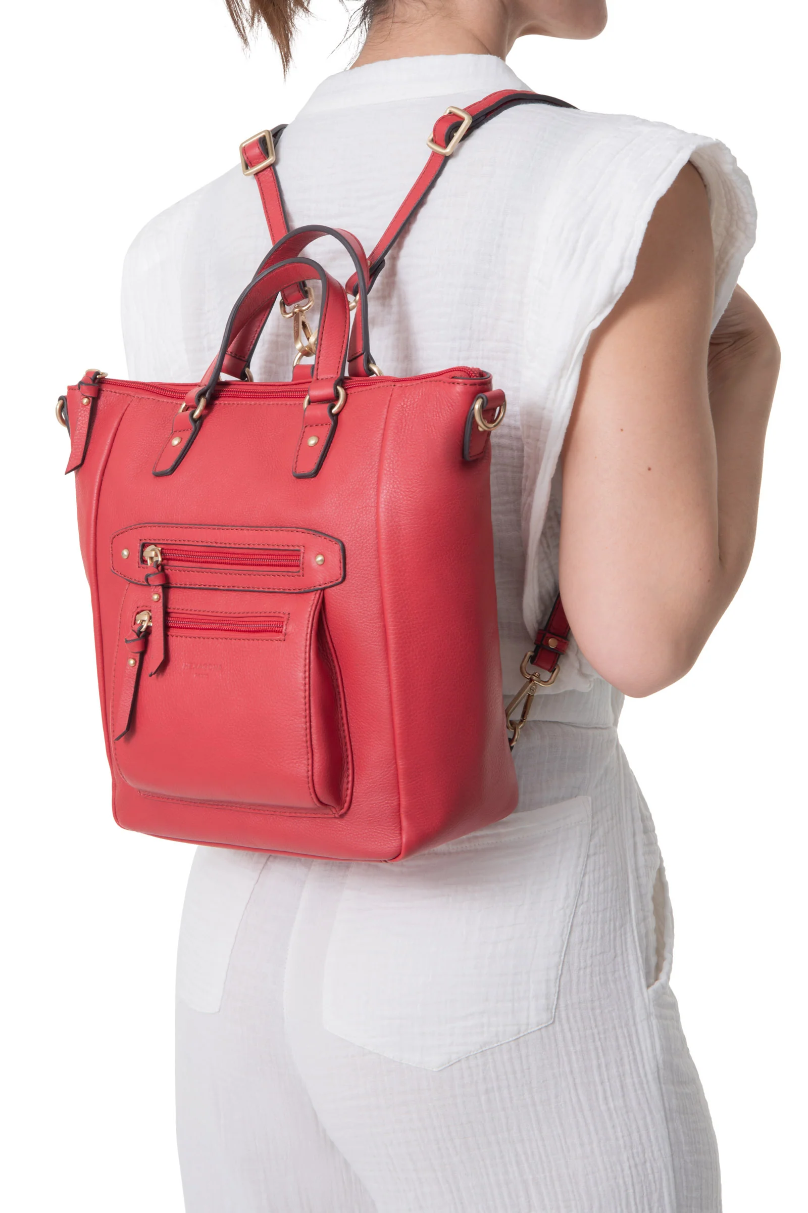 Sac transformable - Cuir de vachette - Image 38